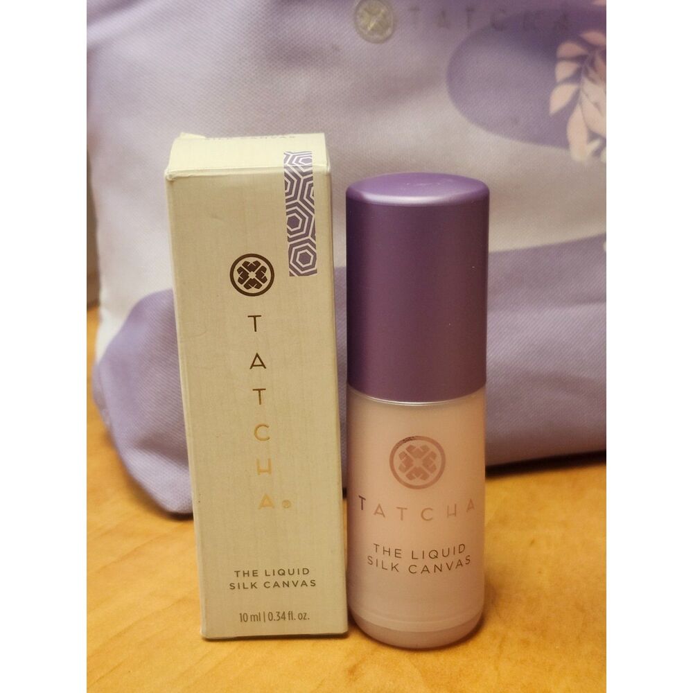 NEW Tatcha The Liquid Silk Canvas Protective Primer Travel Size (10ml)